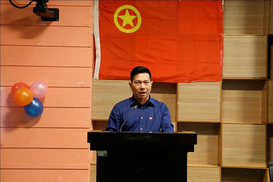 说明: D:\2019年新闻\轻化学院科技节艺术涂装大赛\校团委王晓书记致辞.JPG